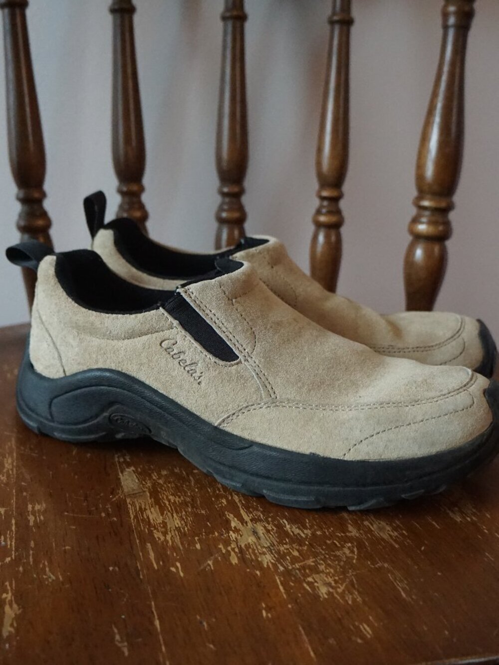 Cabela's Suede Moc Slip-On Loafers 🤍